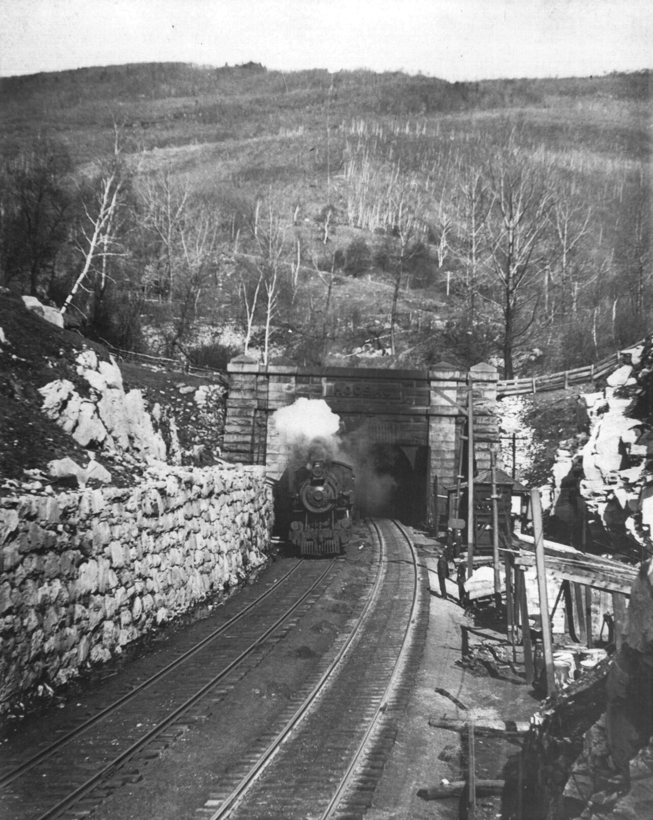 A view of the Hoosac Tunnel